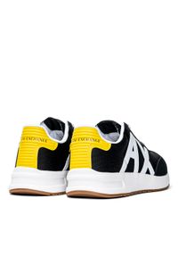 Sneakersy męskie czarne Armani Exchange XUX071 XV527 K673. Kolor: czarny
