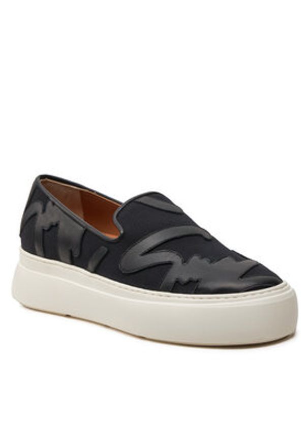 Giuseppe Zanotti Tenisówki EU40030 Czarny. Kolor: czarny. Materiał: materiał