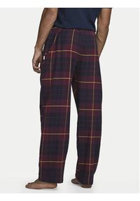 Jack & Jones - Jack&Jones Spodnie piżamowe Crimon 12182711 Bordowy Regular Fit. Kolor: czerwony. Materiał: bawełna