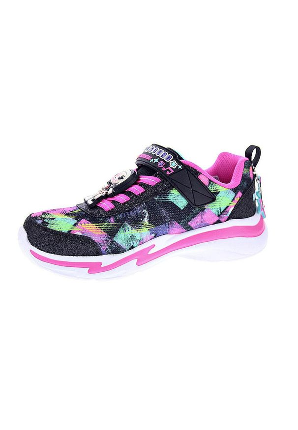 skechers - Buty dziecięce Skechers Snuggle Sneaks Skech Squad. Okazja: na co dzień. Kolor: czarny, wielokolorowy