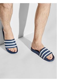 Adidas - adidas Klapki adilette 288022 Granatowy. Kolor: niebieski. Materiał: syntetyk #6