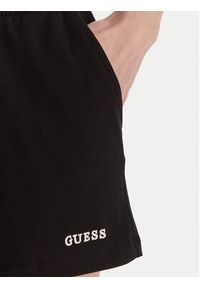 Guess Szorty sportowe E6GD01 KCRZ1 Czarny Relaxed Fit. Kolor: czarny. Materiał: bawełna #3