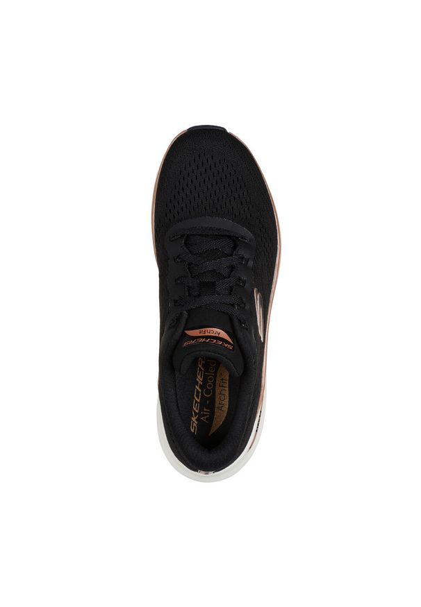 skechers - Buty do chodzenia damskie Skechers Bkrg Arch Fit. Zapięcie: sznurówki. Kolor: wielokolorowy, różowy, czarny. Materiał: materiał, syntetyk, tkanina. Szerokość cholewki: normalna. Sport: turystyka piesza