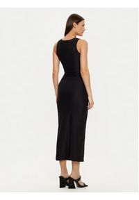 Guess Sukienka dzianinowa W4YK0J KCDE0 Czarny Slim Fit. Kolor: czarny. Materiał: syntetyk #5