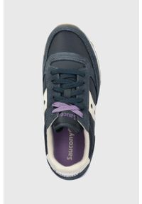 Saucony sneakersy Jazz kolor granatowy. Nosek buta: okrągły. Zapięcie: sznurówki. Kolor: niebieski. Materiał: guma
