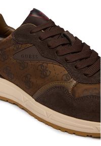 Guess Sneakersy FMPARA FAL12 Brązowy. Kolor: brązowy. Materiał: materiał #5