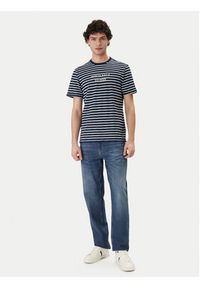 Guess Jeans T-Shirt M6GI47 K3499 Niebieski Regular Fit. Kolor: niebieski. Materiał: bawełna #3