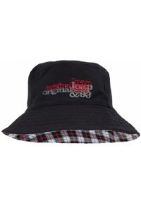 CHAMPION HATS - Ikarius Kinderhoed – dziecięcy kapelusz przeciwsłoneczny z bawełny. Kolor: czerwony, wielokolorowy, czarny. Materiał: bawełna #1