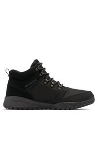 columbia - Columbia Trekkingi Fairbanks™ Mid 2100881 Czarny. Kolor: czarny. Materiał: zamsz, skóra. Sport: turystyka piesza