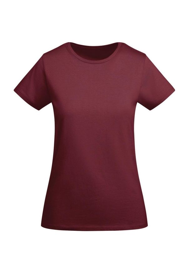 ROLY - Damska Koszulka Z Krótkim Rękawem Breda. Kolor: czerwony. Długość rękawa: krótki rękaw. Długość: krótkie. Sport: turystyka piesza