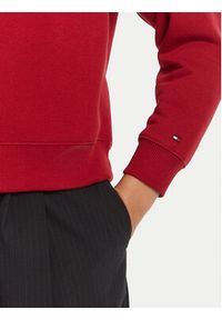 TOMMY HILFIGER - Tommy Hilfiger Bluza WW0WW39791 Czerwony Relaxed Fit. Kolor: czerwony. Materiał: bawełna #4