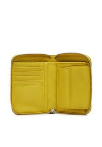 Calvin Klein Duży Portfel Damski Gracie K60K611688 Żółty. Kolor: żółty. Materiał: skóra #3