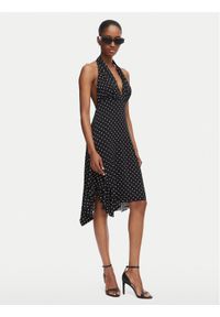 Guess Sukienka codzienna W6YKAV K6706 Czarny Regular Fit. Okazja: na co dzień. Kolor: czarny. Materiał: syntetyk. Typ sukienki: proste. Styl: casual #1