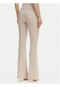 Rinascimento Spodnie materiałowe CFC0127875003 Beżowy Straight Fit. Kolor: beżowy. Materiał: syntetyk #4