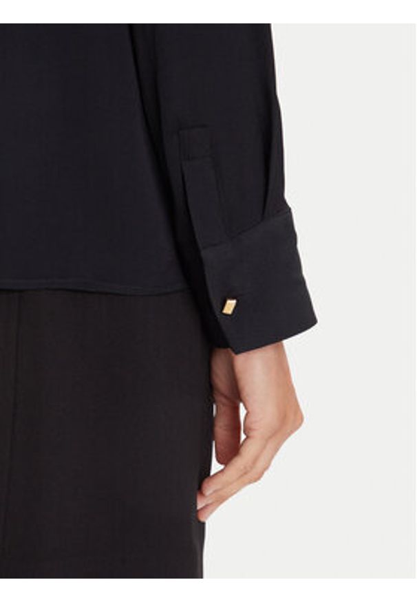 Marciano Guess Bluzka 5YGH14 czar7356A Czarny Regular Fit. Kolor: czarny. Materiał: wiskoza