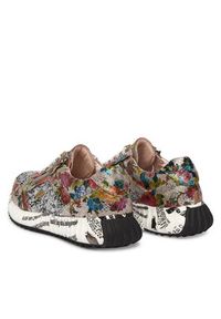 Laura Vita Sneakersy Burton 11 Kolorowy. Materiał: skóra. Wzór: kolorowy #2