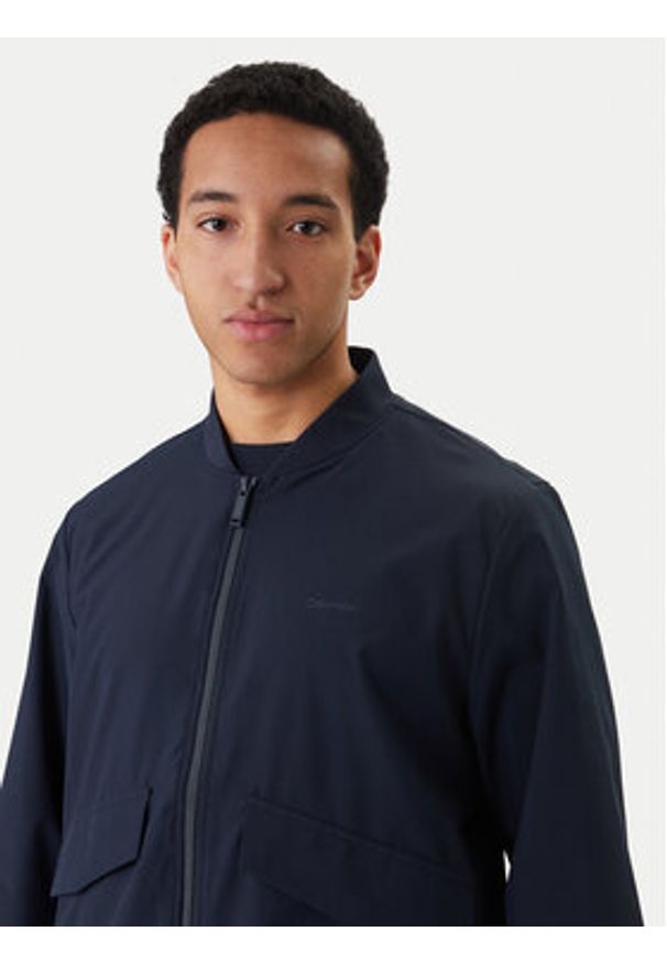 Calvin Klein Kurtka bomber LV04LF506G Granatowy Regular Fit. Kolor: niebieski. Materiał: syntetyk