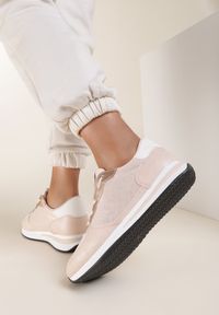 Renee - Różowe Sneakersy Lynntyse. Kolor: różowy. Materiał: materiał #5