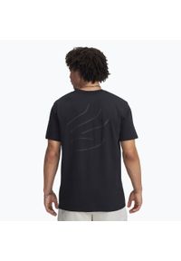 Koszulka koszykarska męska Under Armour Curry Heavyweight Trend Tee. Kolor: czarny. Sport: fitness #2