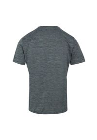 Regatta - T-shirt Męski Melanżowy Fingal Edition. Kolor: wielokolorowy, niebieski, szary. Wzór: melanż