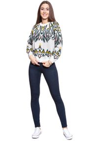 Wrangler - DAMSKI SWETER WRANGLER GEO KNIT CLOUD BLUE W8N5QCB03 112132405 #2