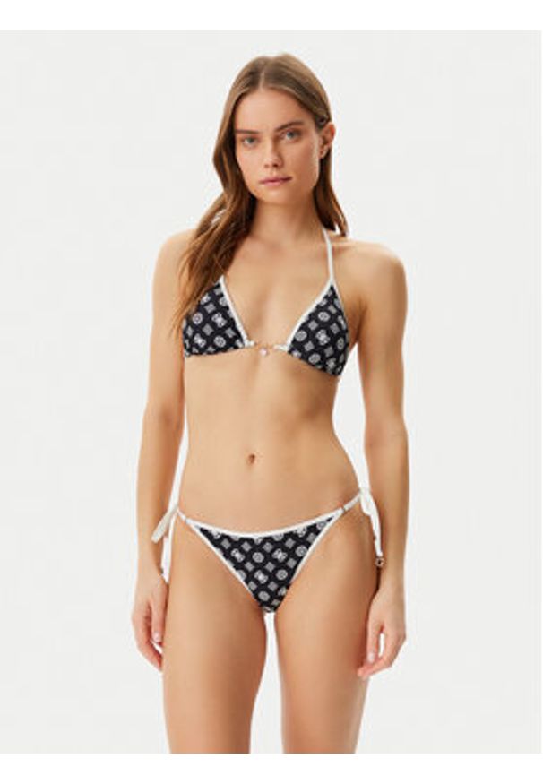 Guess Góra od bikini E5GJ27 KCRL2 Czarny. Kolor: czarny. Materiał: syntetyk