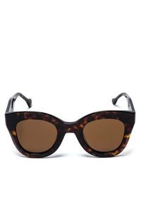 Gino Rossi Okulary przeciwsłoneczne GR6657S Brązowy. Kolor: brązowy