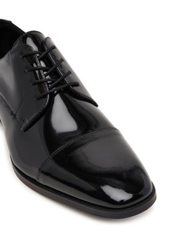 Aldo Półbuty Callahan 13647019 Czarny. Kolor: czarny. Materiał: skóra