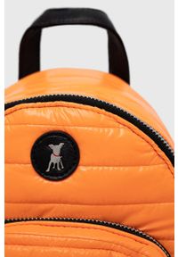 Frieda & Freddies plecak damski kolor pomarańczowy mały gładki. Kolor: pomarańczowy. Wzór: gładki