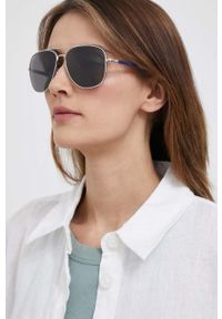 Ray-Ban okulary przeciwsłoneczne kolor szary. Kolor: szary #2