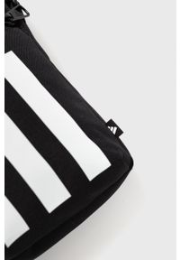 Adidas - adidas Saszetka kolor czarny. Kolor: czarny. Materiał: materiał. Wzór: nadruk
