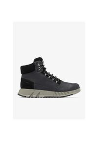 sorel - Buty outdoor męskie Sorel Mac Hill Lite Mid WP. Kolor: czarny. Sport: outdoor