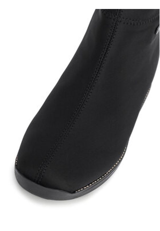 Rieker Botki 98251-00 Czarny. Kolor: czarny. Materiał: skóra