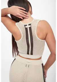 Pinko - Top damski ażurowy Morus PINKO. Wzór: ażurowy #2