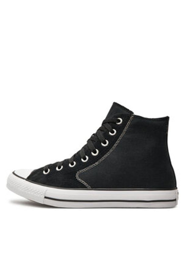 Converse Trampki Chuck Taylor All Star Mixed Materials A08186C Czarny. Kolor: czarny. Materiał: materiał