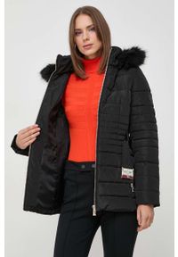 Morgan kurtka puchowa damska kolor czarny przejściowa. Kolor: czarny. Materiał: puch #2
