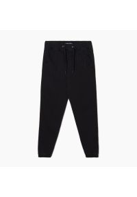 Cropp - Jeansowe joggery slim - Czarny. Kolor: czarny #1