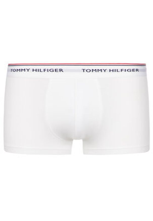TOMMY HILFIGER - Tommy Hilfiger Komplet 3 par bokserek 3P Lr Trunk 1U87903841 Biały. Kolor: biały. Materiał: bawełna