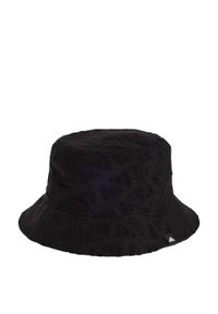 Adidas - Czapka Monogram Bucket. Kolor: czarny. Materiał: materiał