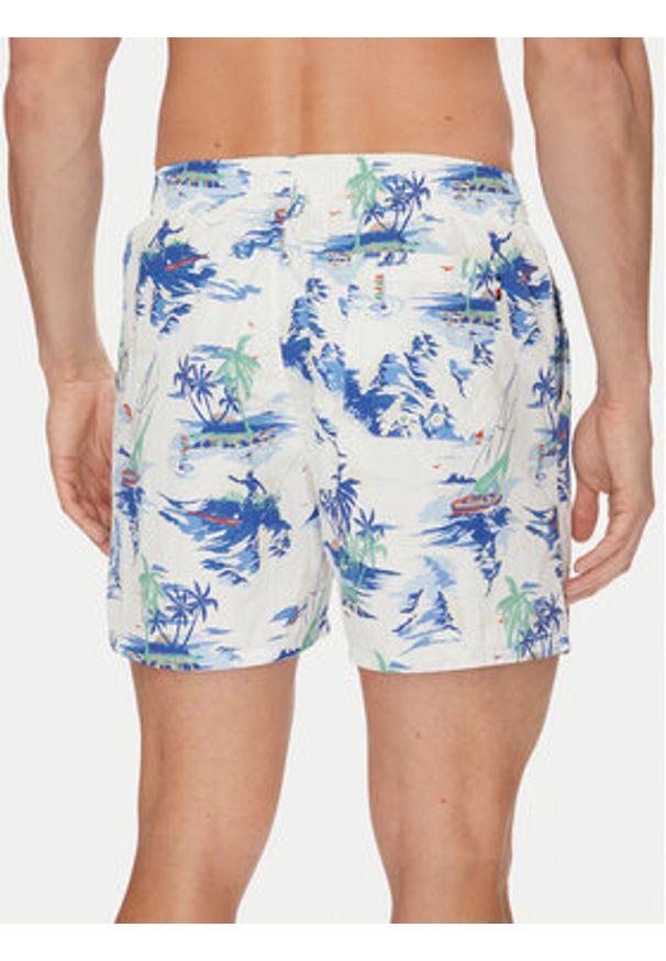 TOMMY HILFIGER - Tommy Hilfiger Szorty kąpielowe UM0UM03491 Kolorowy Regular Fit. Materiał: syntetyk. Wzór: kolorowy