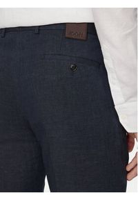 JOOP! Spodnie garniturowe Hank 30102982 Granatowy Slim Fit. Kolor: niebieski #3