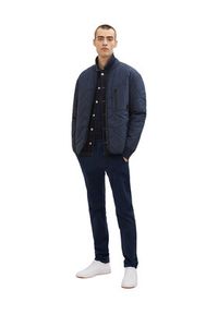 Tom Tailor Spodnie materiałowe 1033877 Niebieski Regular Fit. Kolor: niebieski. Materiał: bawełna #3