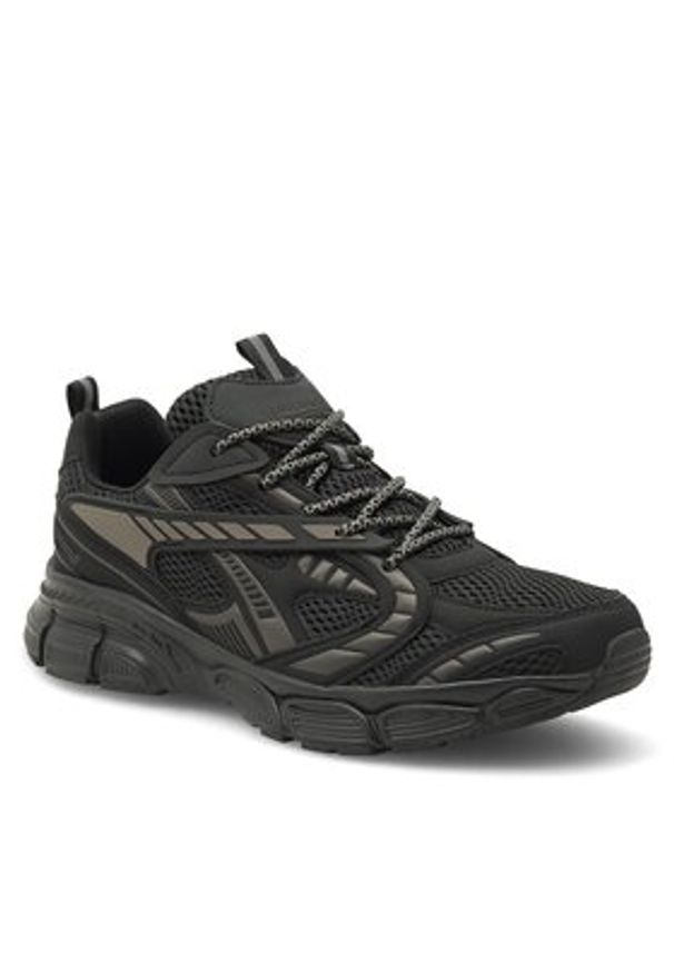 Sprandi Sneakersy MP-2311101A Czarny. Kolor: czarny. Materiał: materiał