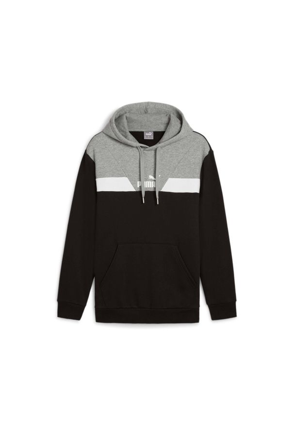 Bluza z kapturem Puma Power Colorblock. Typ kołnierza: kaptur. Kolor: czarny