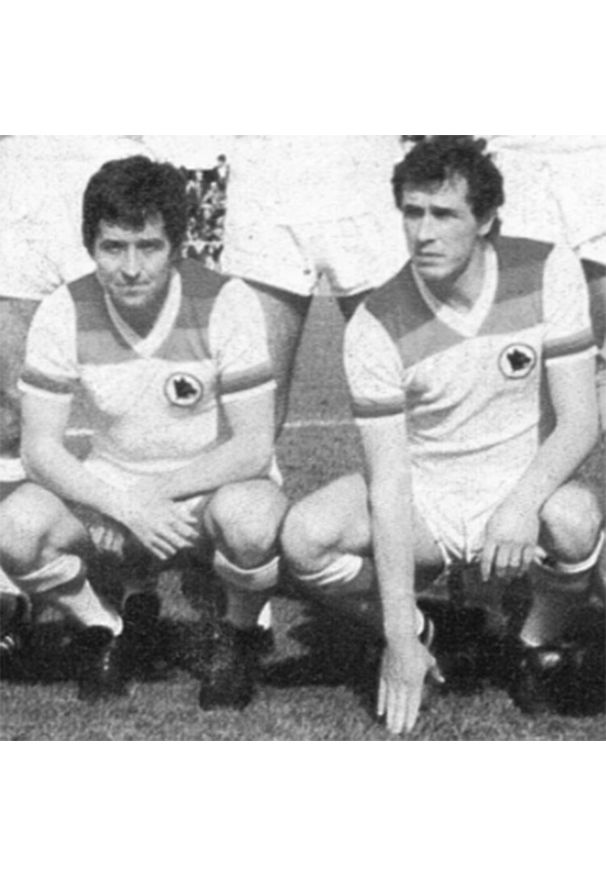 COPA FOOTBALL - Koszulka piłkarska retro - Damska - Dorosła - Gościnna AS Roma 1978-79 - Biała. Kolor: biały. Sezon: lato. Sport: piłka nożna