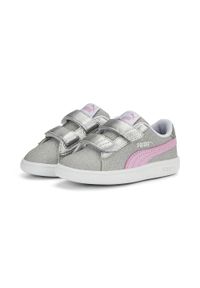 Puma Buty Smash V2 Glitz Glam V Inf 36738032. Kolor: szary
