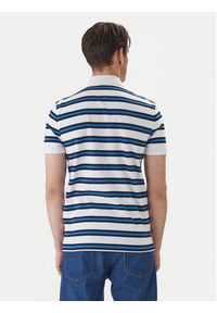 TOMMY HILFIGER - Tommy Hilfiger Polo 1985 MW0MW17770 Niebieski Regular Fit. Typ kołnierza: polo. Kolor: niebieski. Materiał: bawełna #3