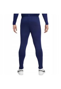 Nike - Męskie Spodnie Do Biegania Strike 21 DriFIT. Kolor: niebieski. Materiał: dresówka