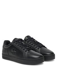 Calvin Klein Jeans Sneakersy Classic Cupsole Mono Lth YM0YM01369 Czarny. Kolor: czarny. Materiał: skóra