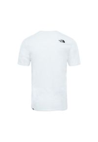 Koszulka The North Face M Easy Tee męska. Kolor: biały